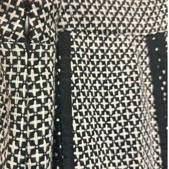 New Yarns & Stitches Knit Geometrical Print Flare Full Skirt Plus Size Womens 16 - Picture 10 of 13